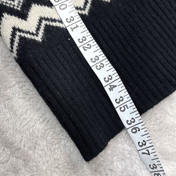 Cambridge Dry Goods Nordic Fair Isle Lambswool Duster Cardigan  Size M Vintage - Picture 10 of 11